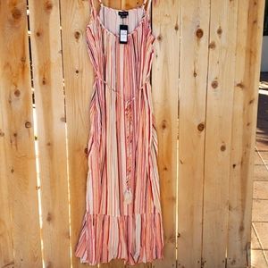 City chic maxi multi color dress